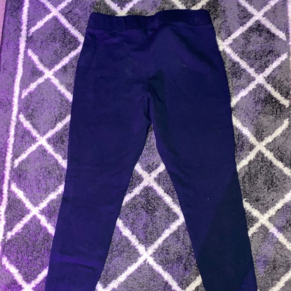 Navy Blue Leggings - Picture 2 of 3